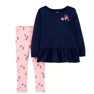 NWT Carter's 5T 2pc legging set.